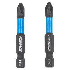 Биты торсионные магнитные крестовые РН2х50мм, 1/4''(2шт.), в блистере
