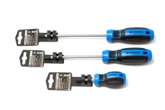 Отвертка крестовая магнитная PH2х38мм, на пластиковом держателе