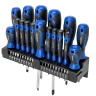 Отвертки в комплекте с битами, набор 37пр.