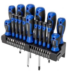 Отвертки в комплекте с битами, набор 37пр.