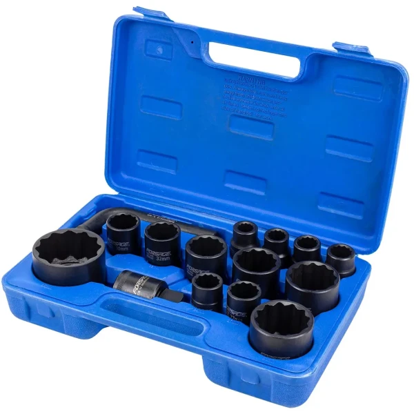 Набор инструментов 15пр. 3/4'', 1''(12гр.)