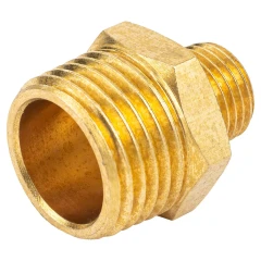 Соединитель резьбовой наруж. резьба 1/2''x 1/4''