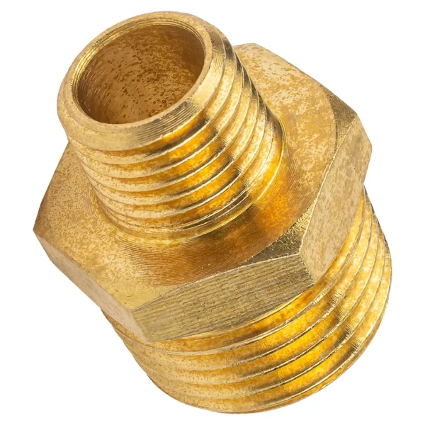 Соединитель резьбовой наруж. резьба 1/2''x 1/4''