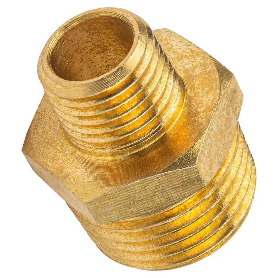 Соединитель резьбовой наруж. резьба 1/2''x 1/4''