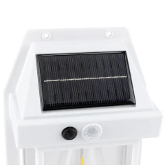 Светильник светодиодный на солнечной батарее с датчиком движения (цвет белый)