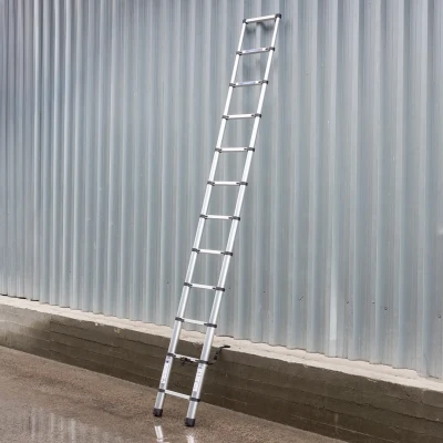 Лестница телескопическая алюм. бытовая 3.5м (12 ступ.)