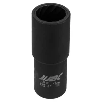 Головка-экстрактор, ударная двухсторонняя 1/2'', 17мм (6/12гр. (сорв.гр.)