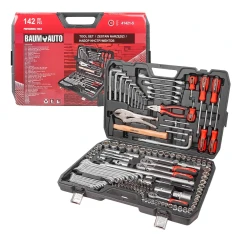 Набор инструментов 142пр. 1/4''3/8''1/2''(6-гр.)(4-32мм)