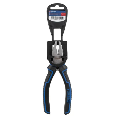 Плоскогубцы комбинированные 160мм, на пластиковом держателе