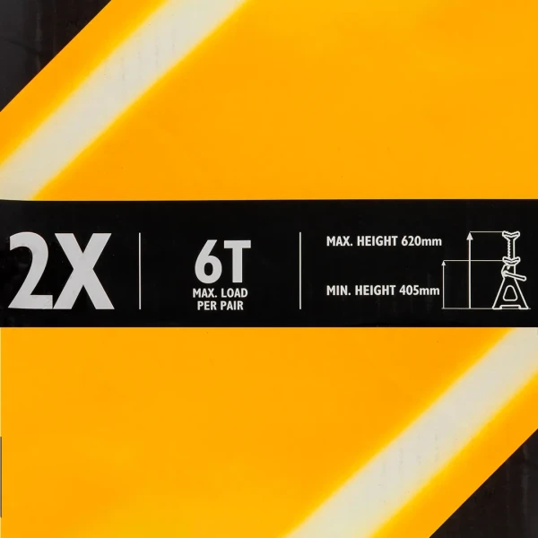 Подставка ремонтная 6т (h min 405mm, h max 620mm), к-т 2шт