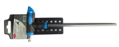 Ключ Т-образный TORX с прорезиненной рукояткой T50х200мм, на пластиковом держателе