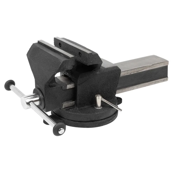 Тиски стальные поворотные с наковальней 6''-150мм