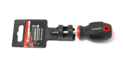 Отвертка крестовая магнитная ''Profi''S2 PH1.0x40мм, на пластиковом держателе