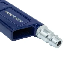 Пистолет для подкачки шин с аналоговым манометром и шлангом (0-16bar, манометр заполнен глицерином), в блистере