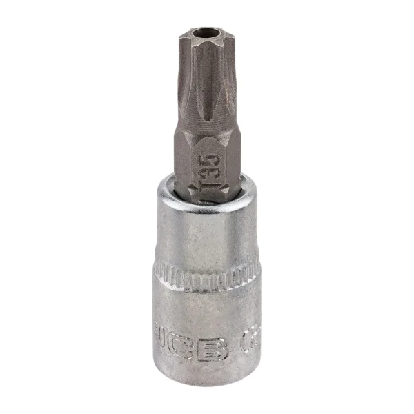 Головка-бита TORX T35H c отверстием, 1/4''