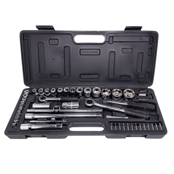 Набор инструментов 52пр. 1/4''1/2''(6гр)(4-32мм)