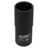 Головка-экстрактор, ударная двухсторонняя 1/2'', 19мм (6/12гр. (сорв.гр.)