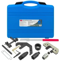 Набор фиксаторов для обслуживания двигателей BMW, LAND ROVER и ROVER,MG 2,0-3,0L (13пр.) в кейсе.