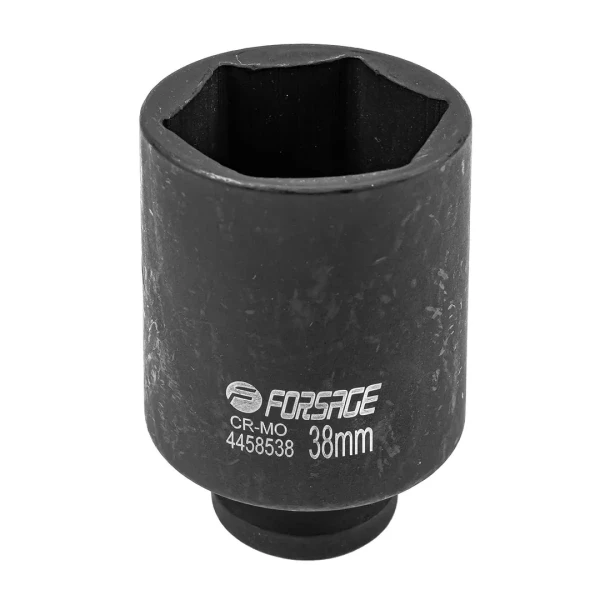 Головка ударная глубокая 38мм (6гр.), 1/2''