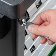 Тележка инструментальная 7-и полочная с набором инструментов 274пр и дополнительной боковой секцией