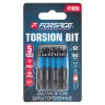 Биты торсионные магнитные крестовые РН2х50мм, 1/4''(5шт.), в блистере