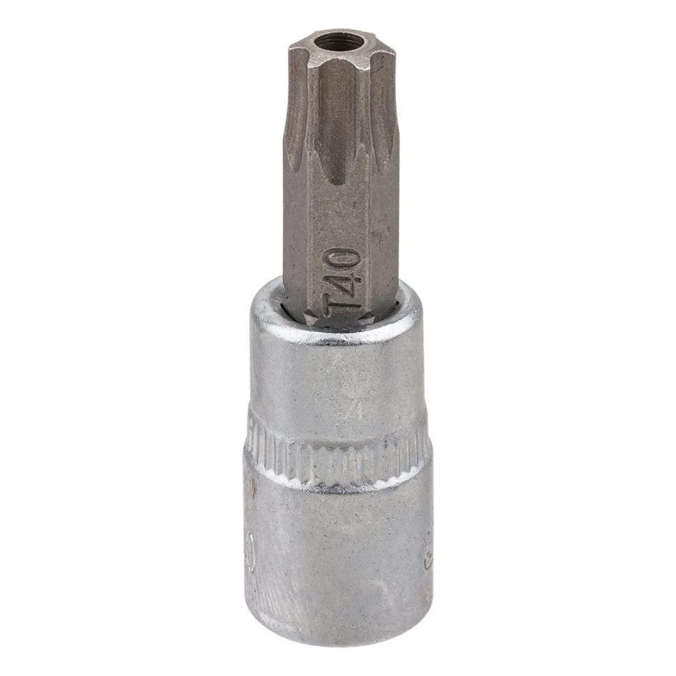 Головка-бита TORX T40H c отверстием, 1/4''