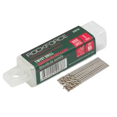 Сверло по металлу 1.0мм HSS(10шт), в пластиковом футляре