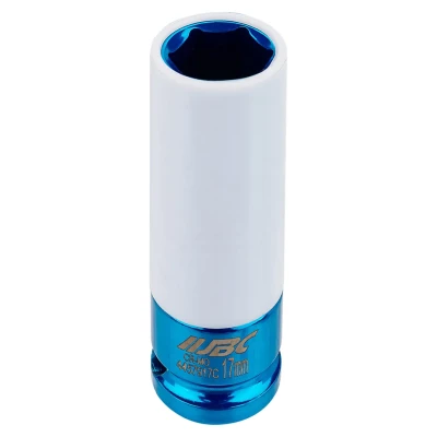 Головка ударная глубокая для литых дисков с защитным кожухом 17мм, 1/2''