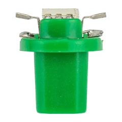 Лампочка светодиодная T8.5-5050-1SMD 12v зеленая