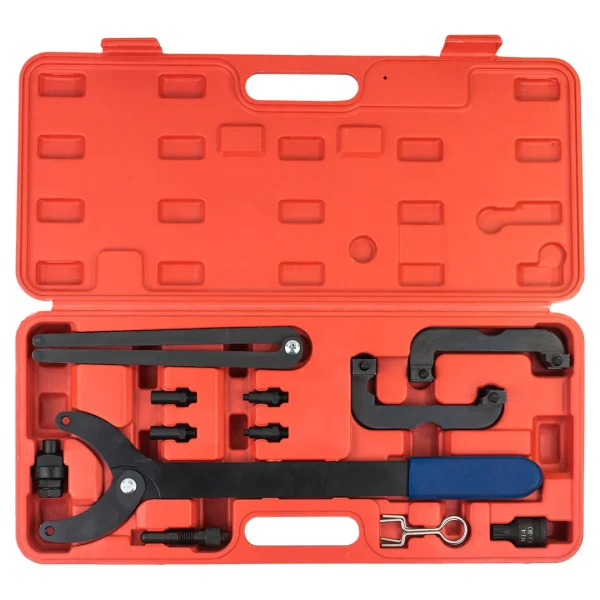 Набор фиксаторов для обслуживания двигателей группы VAG 13пр.(V6 2.0, 2.8, 3.0T FSI), в кейсе