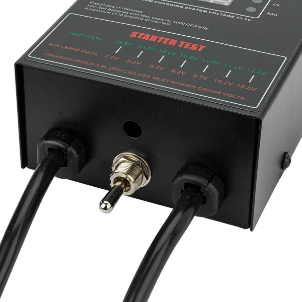 Тестер аккумуляторных батарей цифровой (12V, 100А)