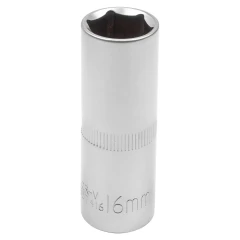 Головка свечная 16мм 1/2''(6гр.)