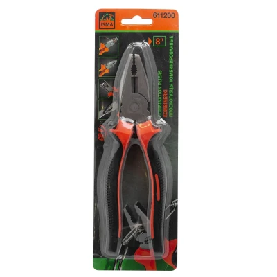 Плоскогубцы комбинированные 8''(200мм) в блистере