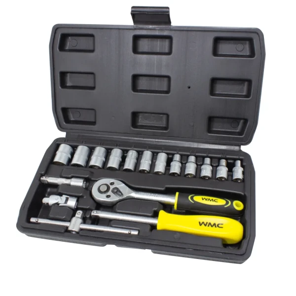 Набор инструментов 17пр. 1/4''(6гр.) (4-13мм)