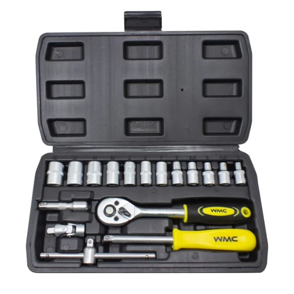 Набор инструментов 17пр. 1/4''(6гр.) (4-13мм)