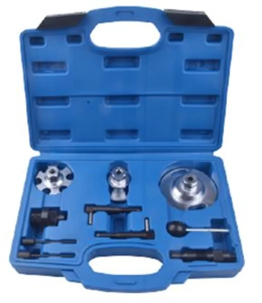 Набор фиксаторов для обслуживания двигателей группы VAG 2,7/3,0 TDI: Audi A4, A5, A6, A8 , Q5, Q7, VW Touareg, Phaeton(10пр.) в кейсе.