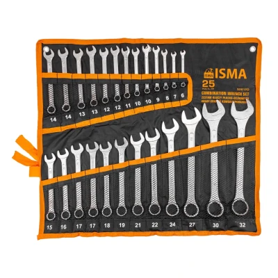 Ключи комбинированные, набор 25пр.