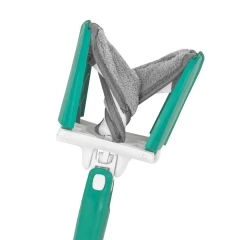 Швабра Х-образная с функцией отжима (бирюзовая,1300х370х150мм)