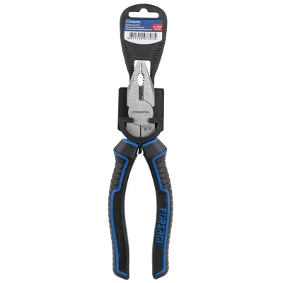 Плоскогубцы комбинированные 200мм, на пластиковом держателе