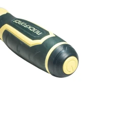 Отвертка универсальная реверсивная с подсветкой 4LED и комплектом бит, L-250мм (PH1, PH2, PZ2, SL5, SL6), в блистере