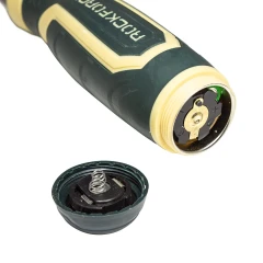 Отвертка универсальная реверсивная с подсветкой 4LED и комплектом бит, L-250мм (PH1, PH2, PZ2, SL5, SL6), в блистере