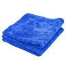 Салфетка для мытья автомобиля синяя (40х40см, плотность ткани 400г/м², полиэстер/полиамид, к-т 2шт)