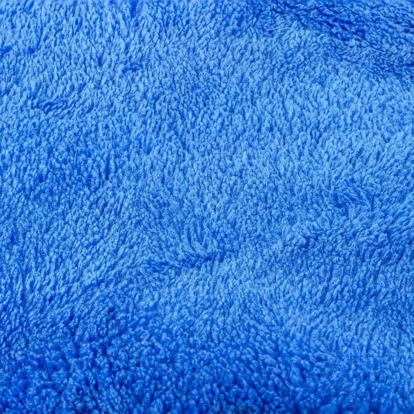 Салфетка для мытья автомобиля синяя (40х40см, плотность ткани 400г/м², полиэстер/полиамид, к-т 2шт)