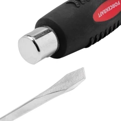 Отвертка шлицевая силовая магнитная ''Profi''S2 SL6.5х150мм, на пластиковом держателе