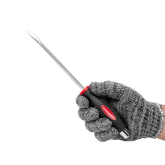 Отвертка шлицевая силовая магнитная ''Profi''S2 SL6.5х150мм, на пластиковом держателе