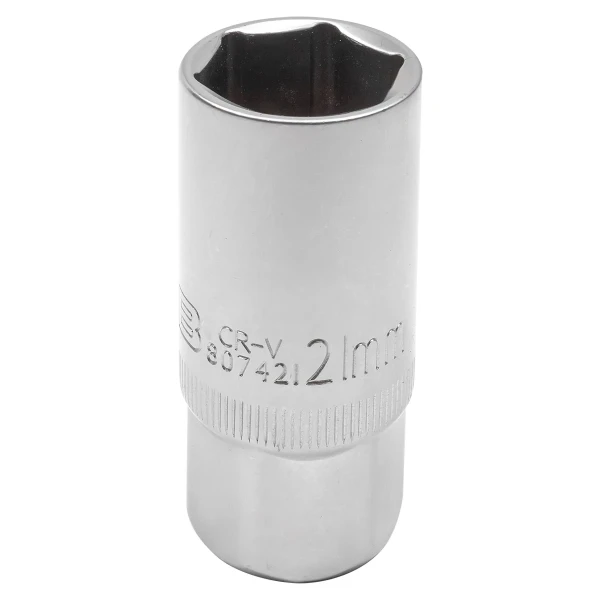 Головка свечная 21мм 1/2''(6гр.)