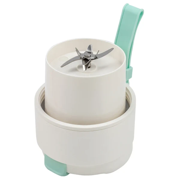 Блендер портативный (голубой, чаша 340мл)