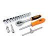 Набор инструментов 17пр. 1/4''(6гр.) (4-13мм)