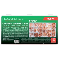 Набор медных шайб, набор 150шт.
