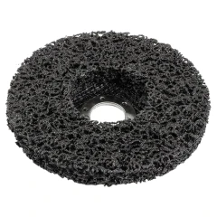 Круг абразивный зачистной 125х22.2мм(черный, max об/мин 11000), в блистере